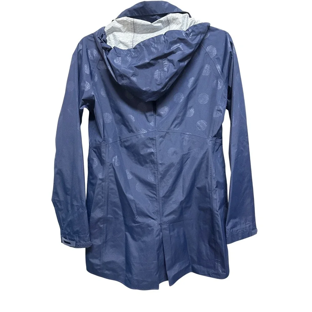 Mondetta (Navy) Hooded‎ Rain Jacket Womens Medium
